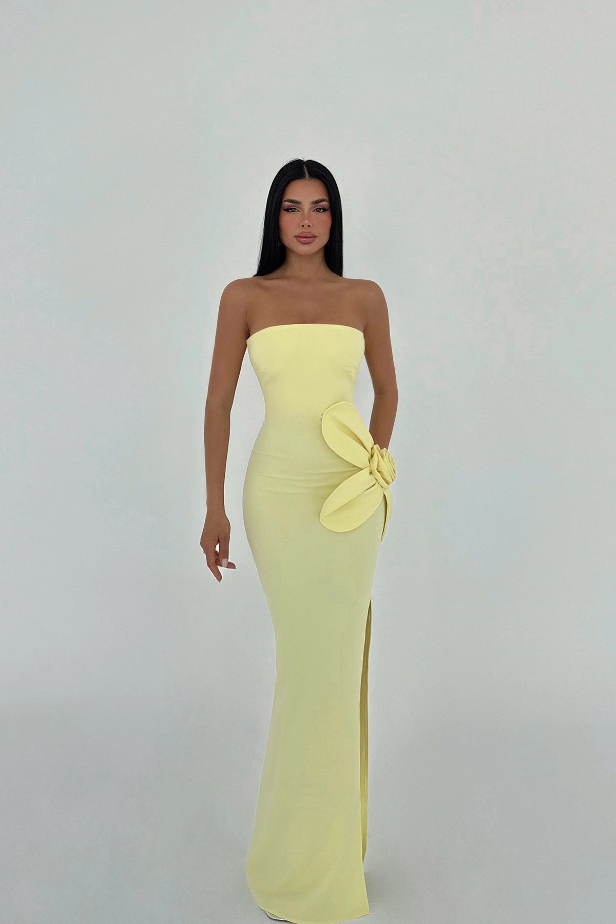 Butter Yellow Maxi Dress